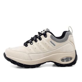 Sneakers Air Cushion Sole Casual Shoes (Option: Beige-38)